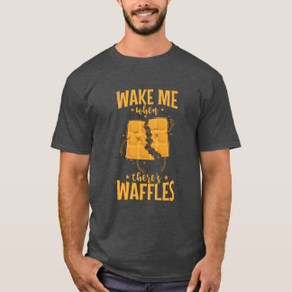 Camiseta Acorde-me quando houver Presente de massa folhada