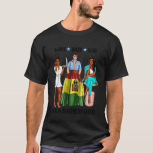 Camiseta Acorde Reze Mate Rainha Negra Boliviana dos Negóci