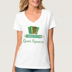 Camiseta Acordeão Engraçado