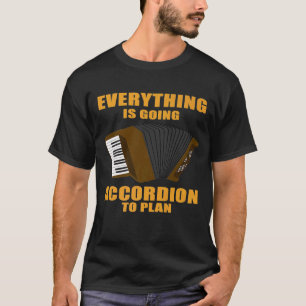 Camiseta Acordeirão Mulheres Legal Jogador de Instrumentos