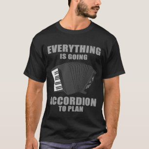 Camiseta Acordeirão Mulheres Legal Jogador de Instrumentos 