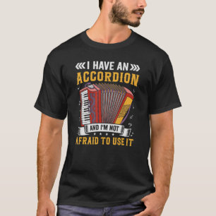 Camiseta Acordionista da Air Accordionist, tenho uma Acco