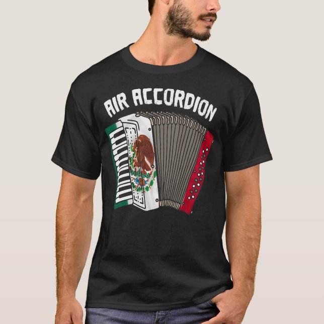 Camiseta Acordo Aéreo Bandeira Mexicana (Frente)