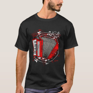 Camiseta Acordo de Instrumentos de Música com Cores de Acor