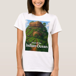 Camiseta Acordo sobre o Oceano Índico - Mulher nas Colinas