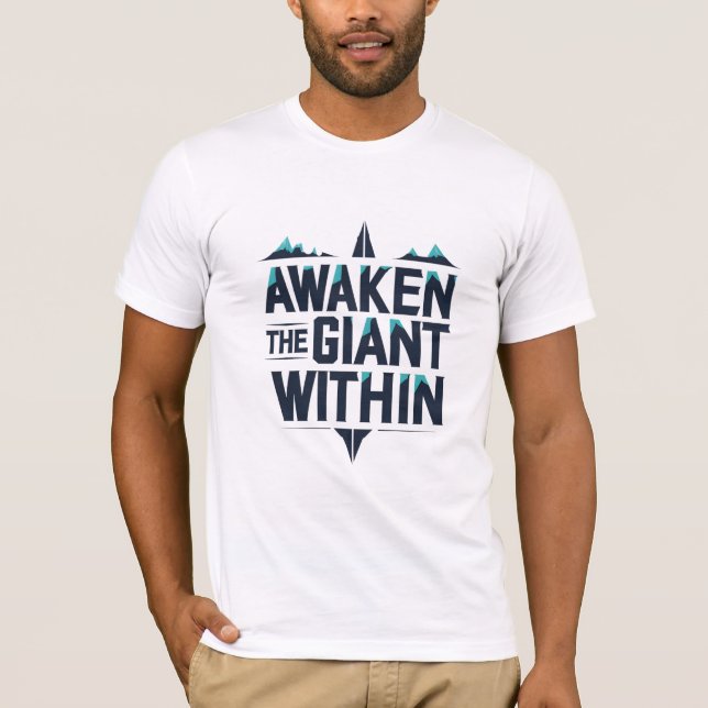 Camiseta Acordou O Gigante Dentro (Frente)