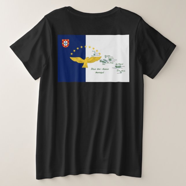 Camiseta Açoriano (Verso do Design)