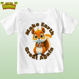 Camiseta Acorn De Esquilo De Madeira Torne O Excelente Da T