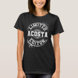 Camiseta ACOSTA Funny Surname Family Tree Birthday Reunião<br><div class="desc">ACOSTA Funny Surname Family Tree Birthday Reunion Idet</div>
