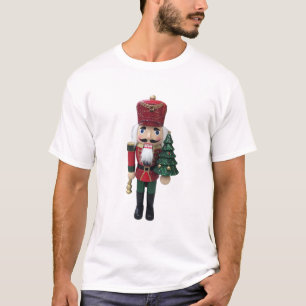 Camiseta Acrátilio de Natal com Árvore e Cajado