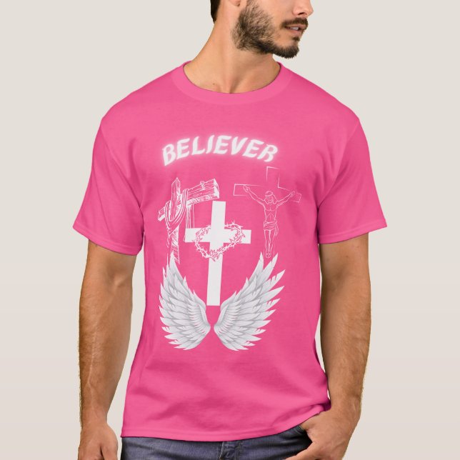 Camiseta Acredita no Cristo de Jesus (Frente)