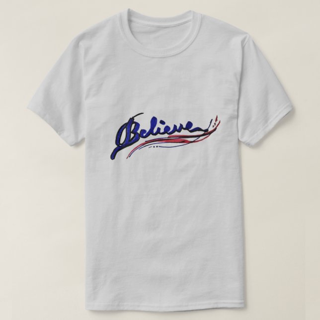 Camiseta Acredite (Frente do Design)