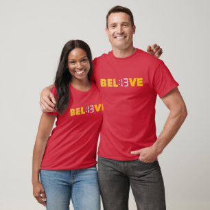Camiseta ACREDITE 13 Segundos de futebol