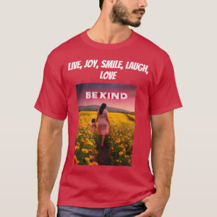 Camiseta Acredite, Alcance, Viva a vida com alegria