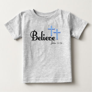 Camiseta Acredite Com O Azul Atravessa Toddler Tee