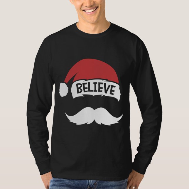 Camiseta Acredite Cotação Santa Hat Sindicato da Família Mu (Frente)