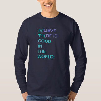 Camiseta Acredite é lá BOM NO MUNDO
