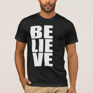 Camiseta Acredite! E sejam libertados! Essa é a Boa Notícia