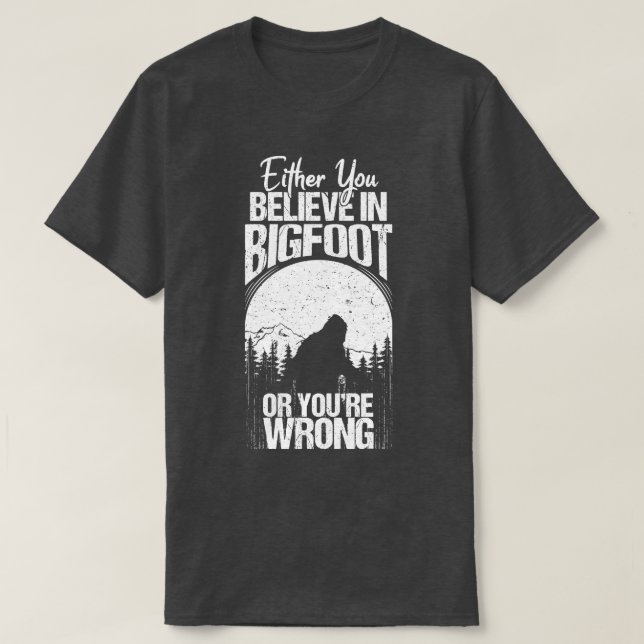 Camiseta Acredite em 1 (Frente do Design)