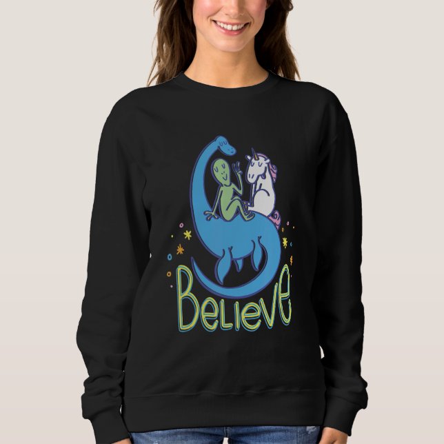 Camiseta Acredite Em Criaturas Míticas (Frente)