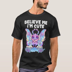 Camiseta Acredite em mim, sou Gótico de Pastel, Mothman Got
