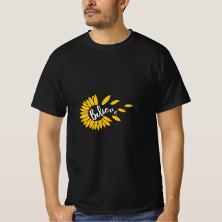 Camiseta Acredite em mim-T-shirt