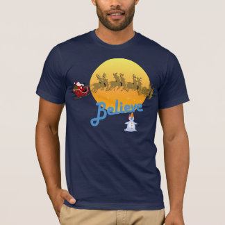 Camiseta Acredite em Papai Noel