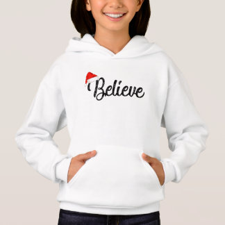 Camiseta Acredite em Papai Noel - hoodie do Natal