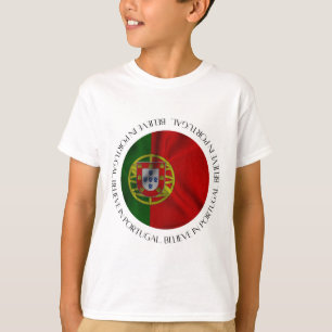 Camiseta "Acredite em Portugal" Fã Oficial da Seleção Nacio