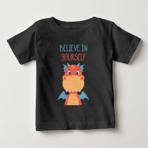 Camiseta Acredite em si mesmo Dragão