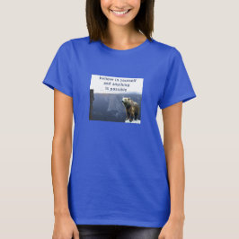 Camiseta Acredite em si mesmo (escuro)