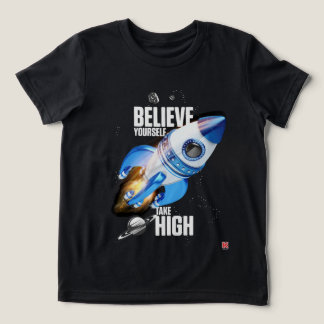 Camiseta Acredite em Si Mesmo, Suba Alto