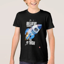 Camiseta Acredite em Si Mesmo, Suba Alto