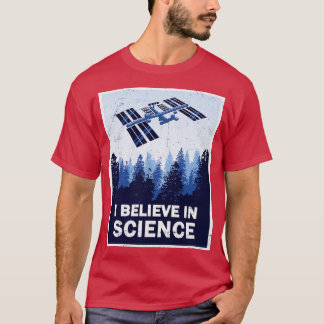 Camiseta Acredite na ciência