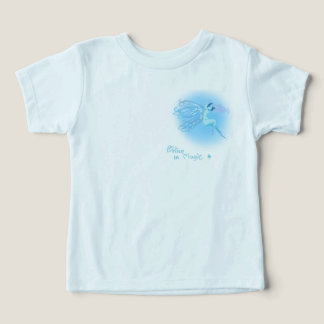 Camiseta Acredite na Fada Azul Arte Fantasia Mágica