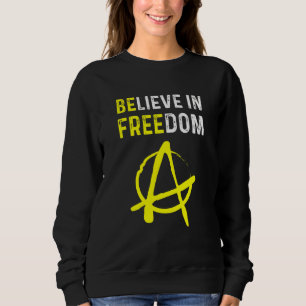 Camiseta Acredite Na Liberdade Seja Livre Ancap Liberdade A