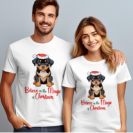Camiseta Acredite na magia da Festa de Natal