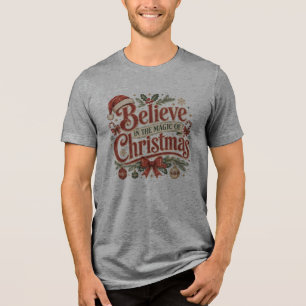 Camiseta Acredite Na Magia Do Natal