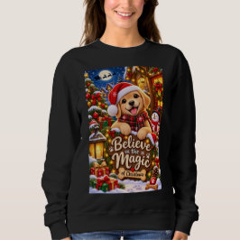 Camiseta Acredite na Magia do Natal – Vintage Aconchegante 
