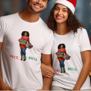 Camiseta Acredite na magia dos Papais noeis de Natal
