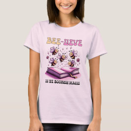 Camiseta Acredite na magia livresca