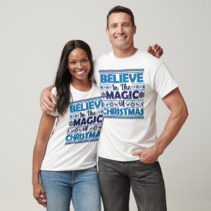 Camiseta Acredite na Mágica do Natal