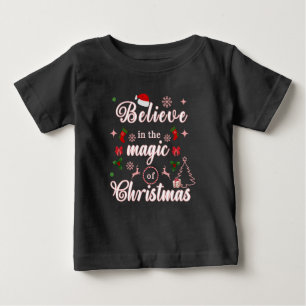Camiseta Acredite Na Mágica Do Natal O Xmas Cita Des