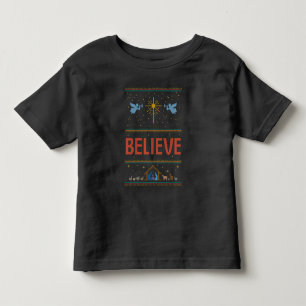 Camiseta ACREDITE NEGÓCIOS Religiosos Fofos De Natal