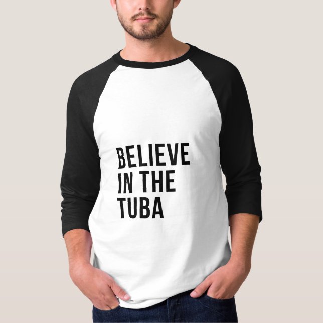 Camiseta Acredite no Tuba (Frente)
