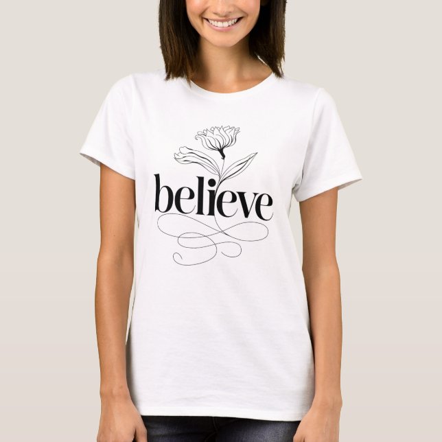 Camiseta Acredite, Sonhe, Inspire (Frente)