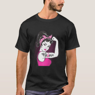 Camiseta Acreditem na forte consciência do Cancer da Fita K