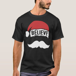 Camiseta Acreditem no Boné Santa Hat Cristo da Família Bran