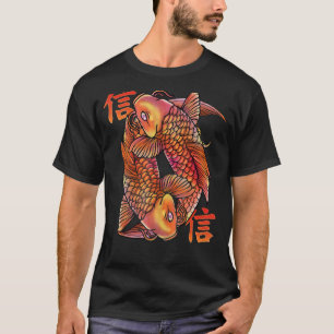 Camiseta Acreditem no Carro de Borboleta Nishikigoi Japonês
