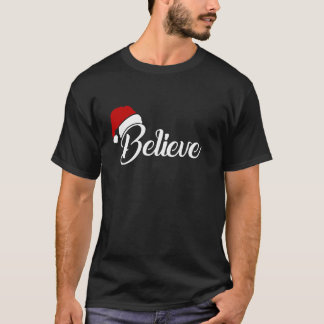 Camiseta Acreditem no Natal Papai Noel que o Tee T Shirt